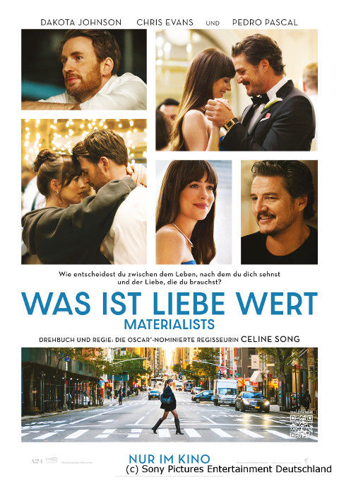 "Was Liebe wert ist - Materialists": Leichthändige dramatische Komödie um das Spannungsfeld von Berechnung und Liebe