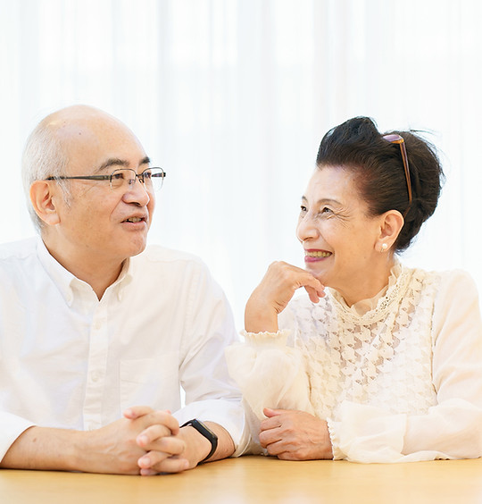 楽しく元気な老夫婦