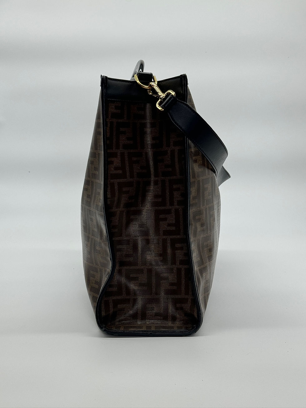Thumbnail: Fendi Zucca Runaway Tote.