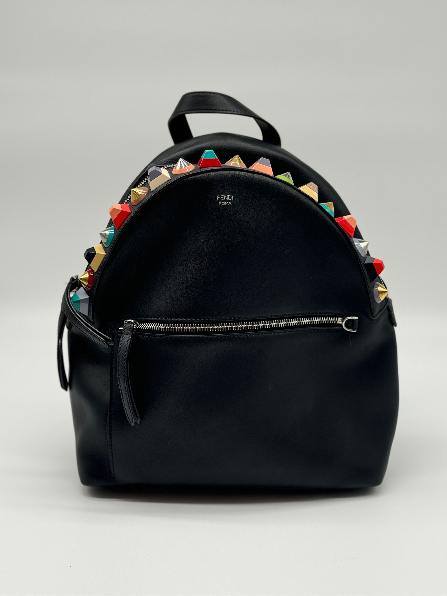 Fendi Rainbow Stud By The way Backpack.