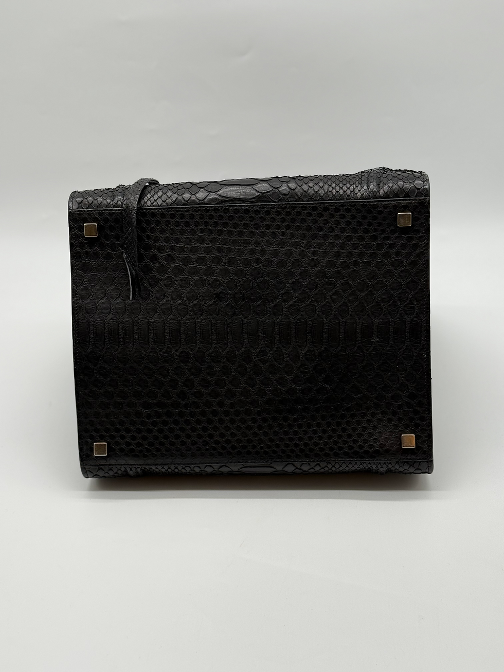 Thumbnail: Celine Python Phantom Luggage Bag.