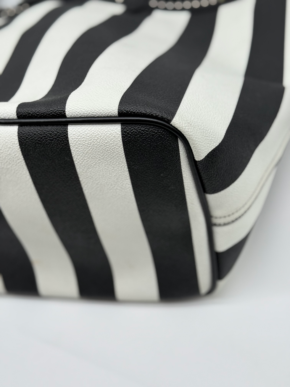 Thumbnail: Givenchy Striped Tote Bag.