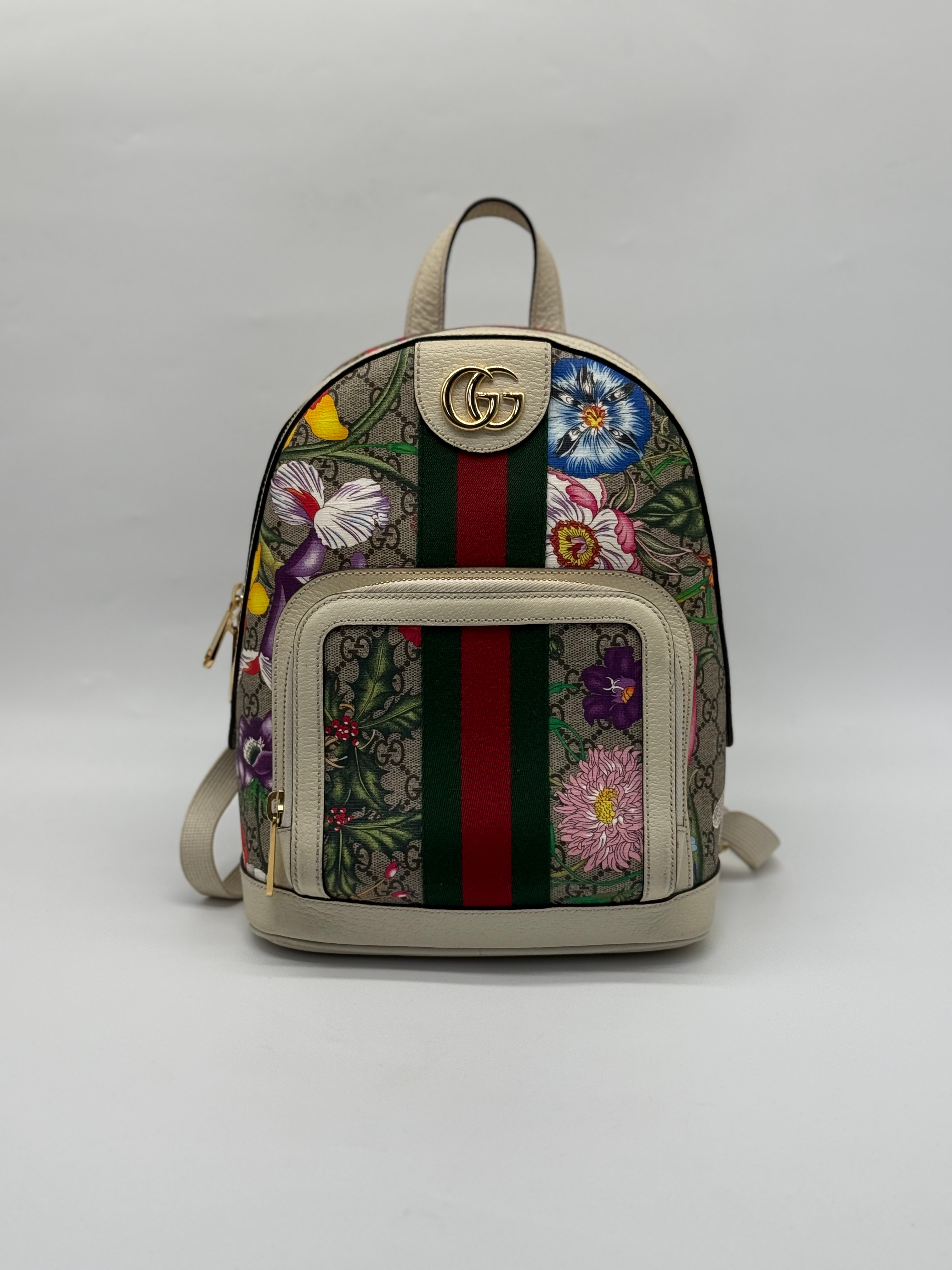 Gucci Floral Backpack.