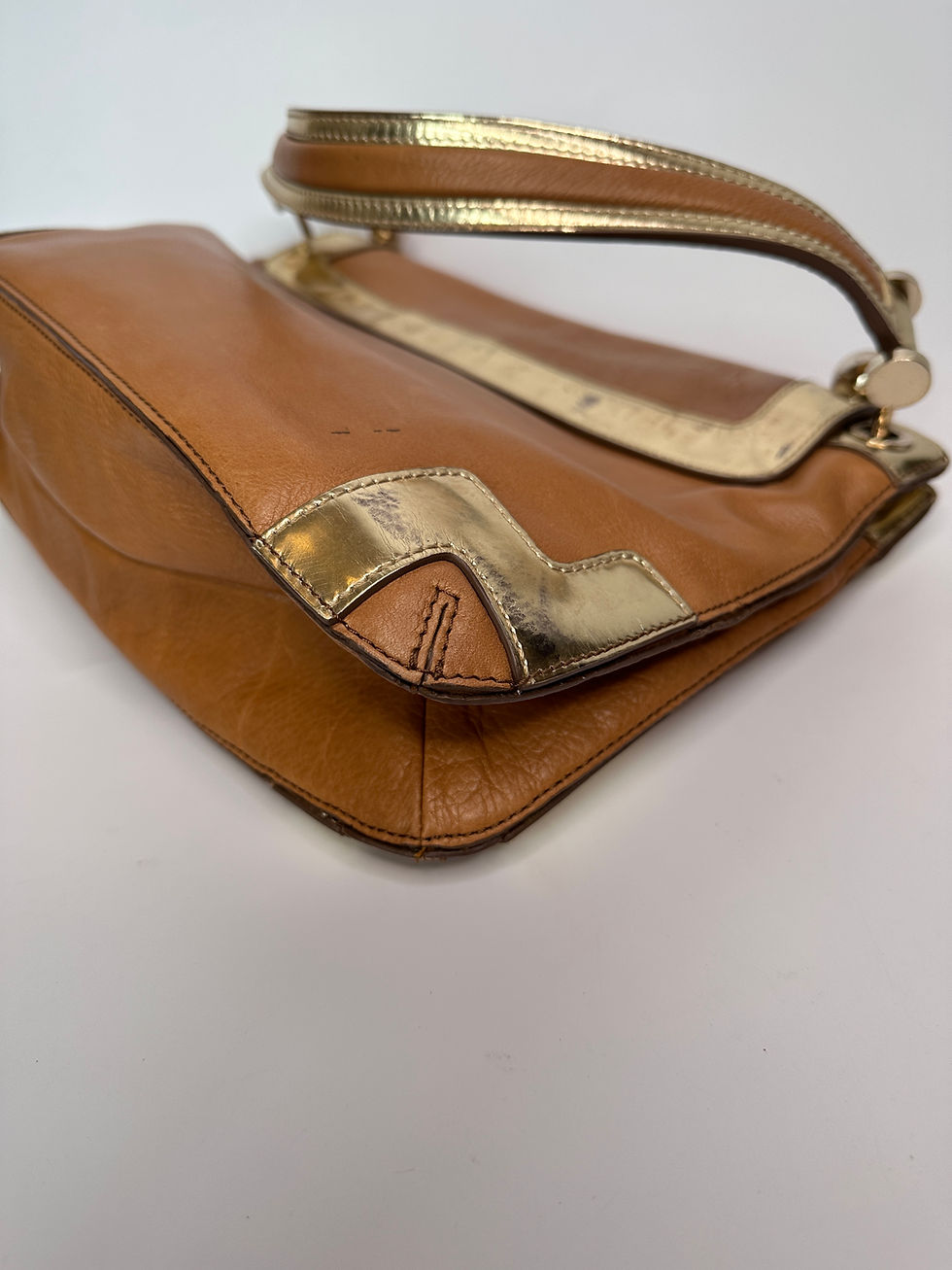 Thumbnail: Anya Hindmarch Leather Shoulder Bag.