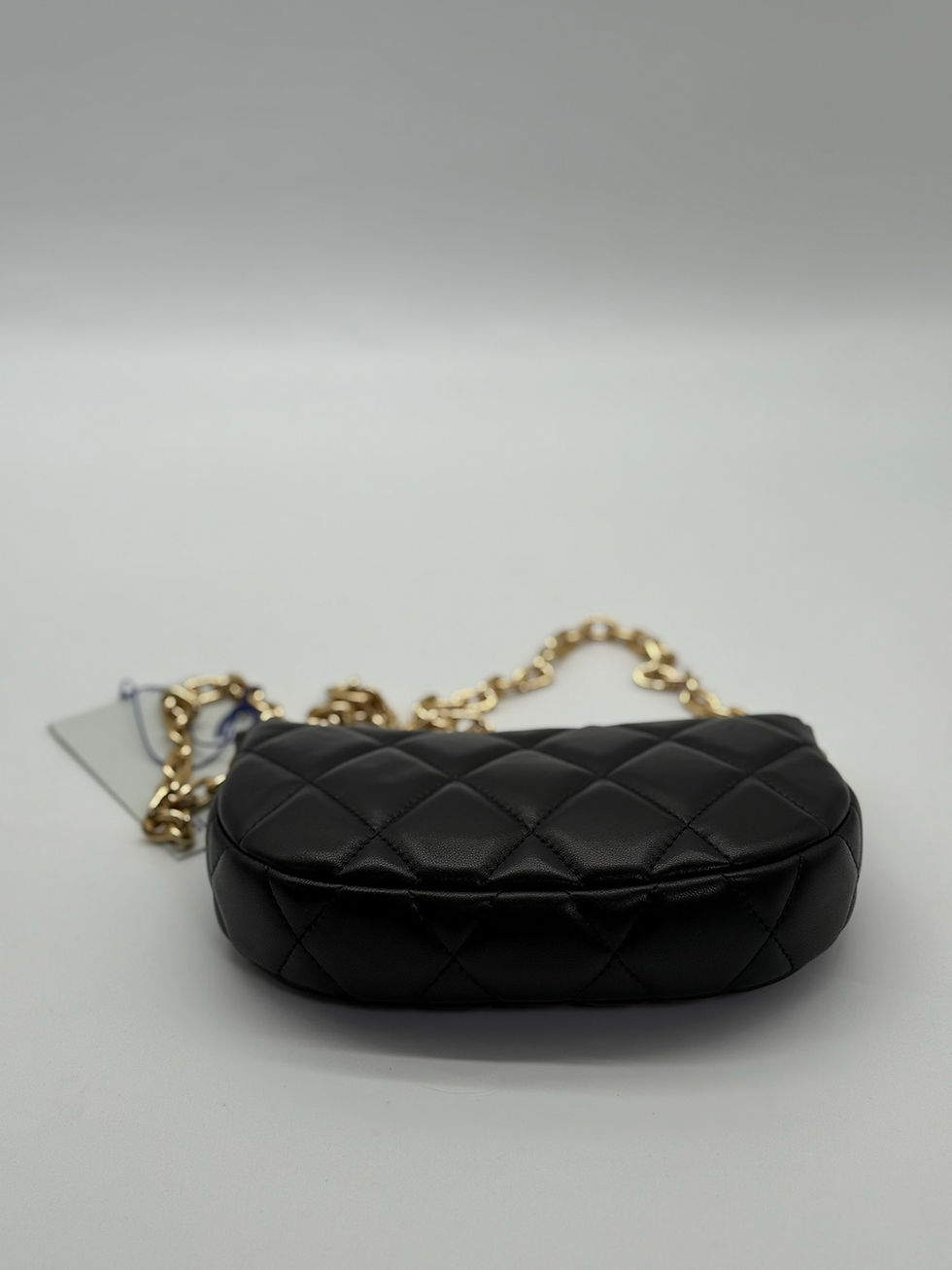 Thumbnail: Burberry Black Mini Rocking Horse Bag.