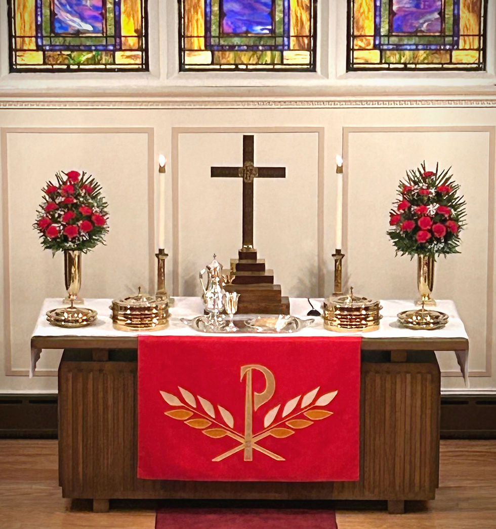 Pentecost Altar