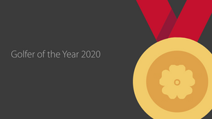 Golfer of the Year Award 2020