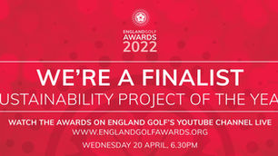 Drax GC Shortlisted for Sustainability Award