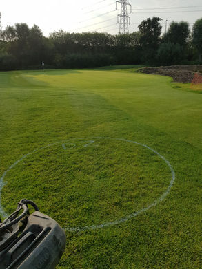 9th Hole Drop Zone