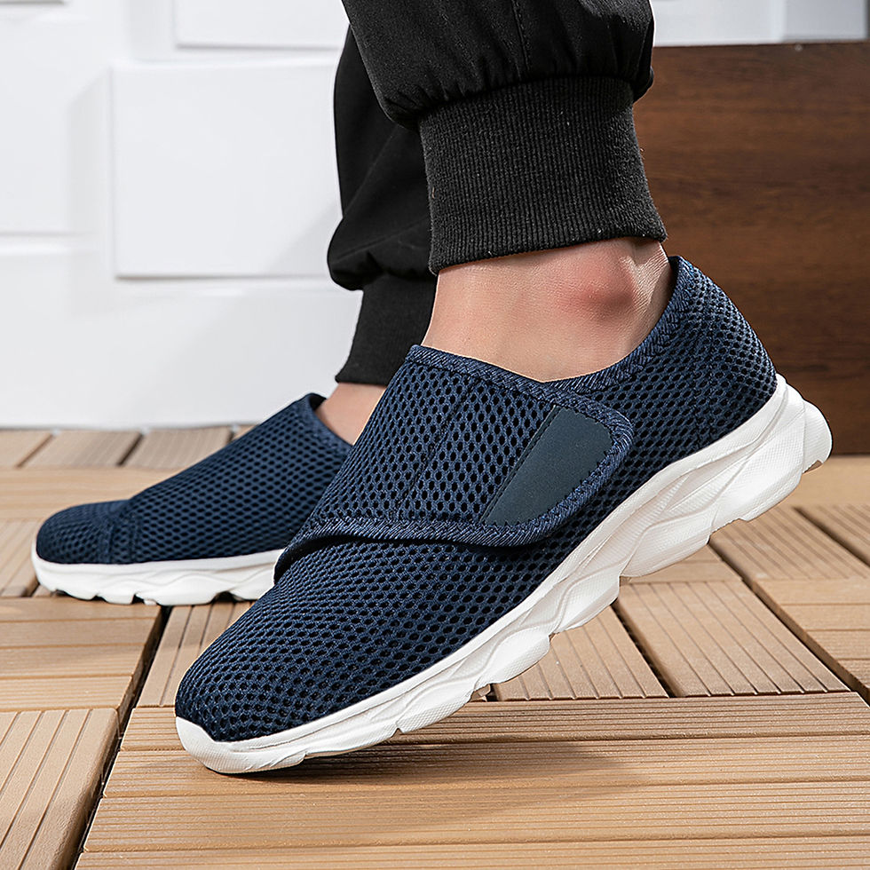 Thumbnail: New Casual Orthopedics Wide Feet Swollen Shoes Thumb Eversion Adjusting Soft Com