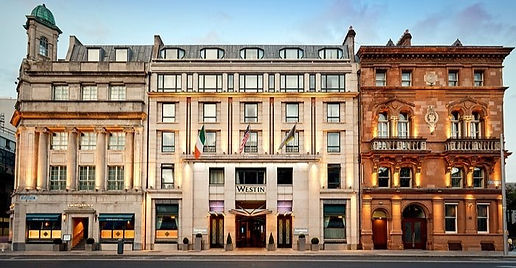 Front of Westin hotel, Dublin