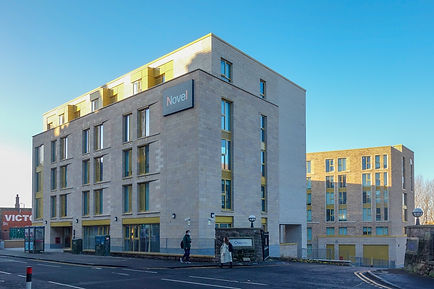 Novel student building, Silk-Mill, Edinburgh