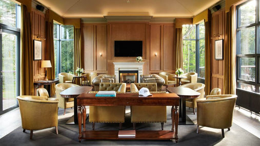 Golf members lounge artwork, Carton house, Kildare, Ireland