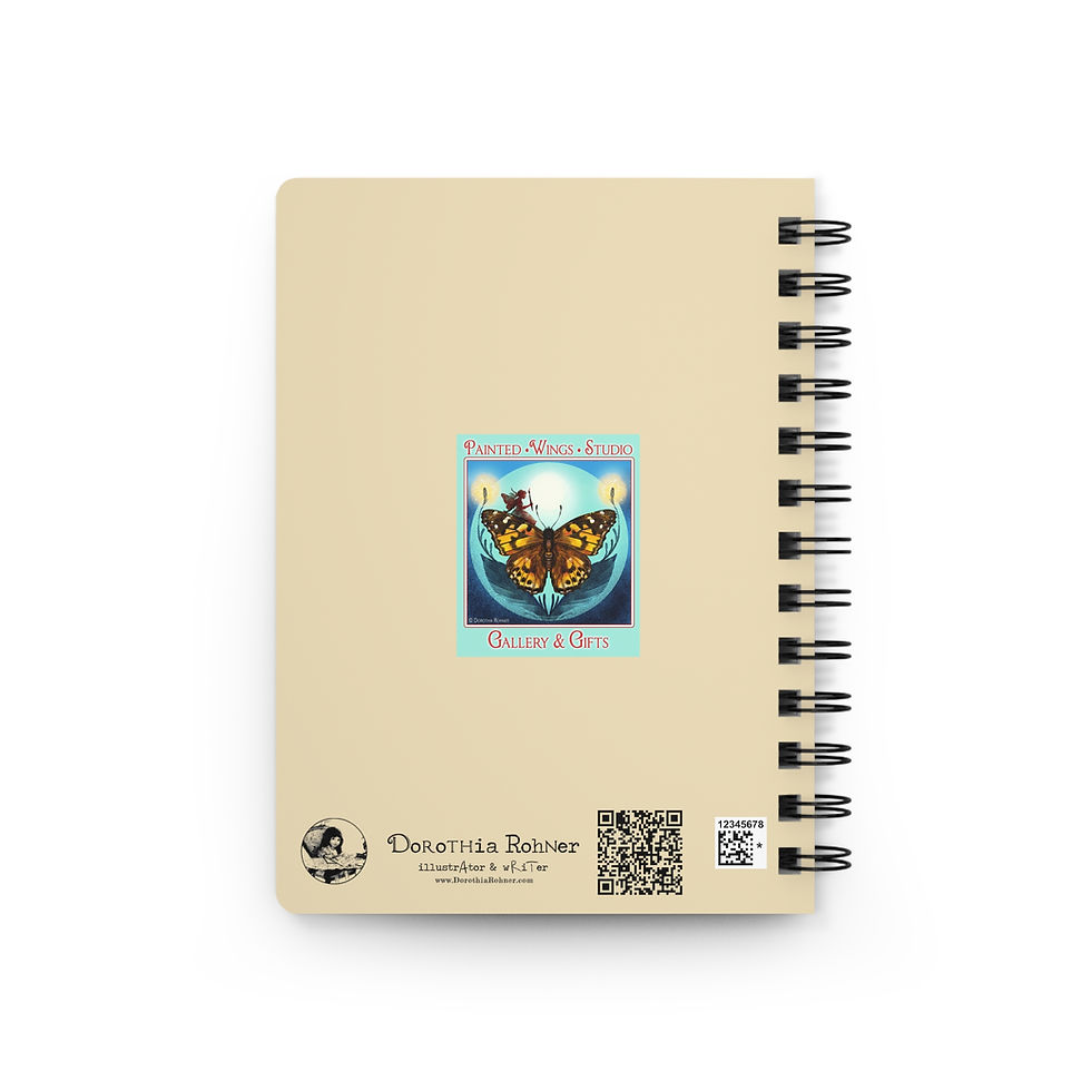 Thumbnail: "A penny for your thoughts." Spiral Bound Journal