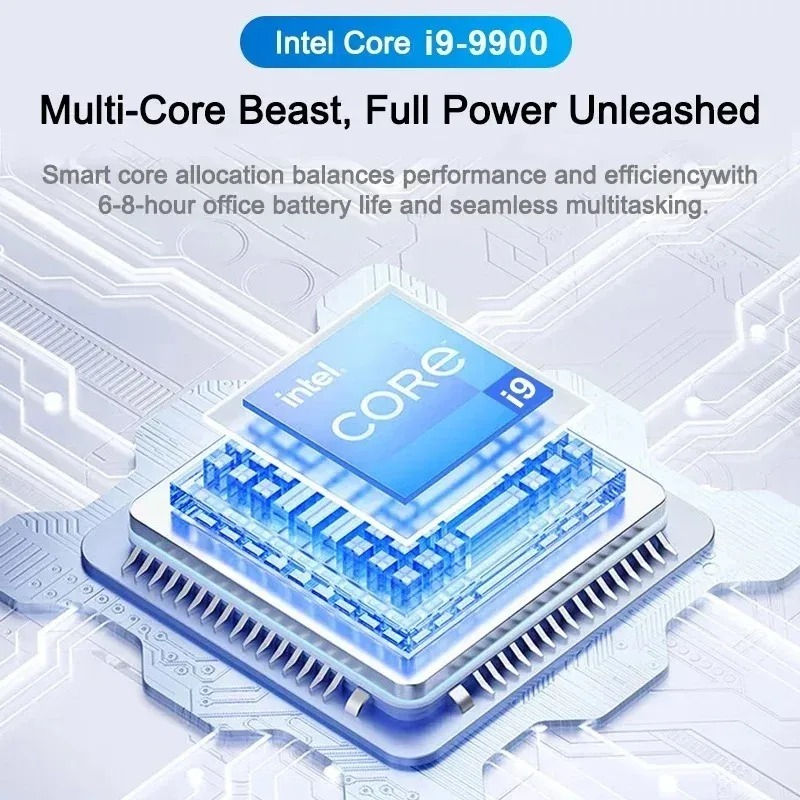 Thumbnail: Intel Core i9 9900 New 1TB 2TB SSD 16GB DDR4 Windows 11 Pro Office Gaming PC Not