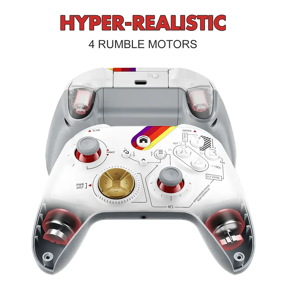 縮圖：Gaming Gamepad For Xbox One Series X/S Pc With 6-Axis Gyro Sensor Dual Vibration