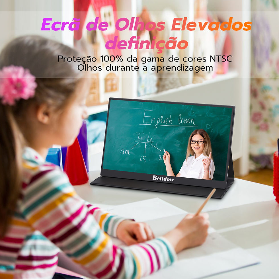 縮圖：Monitor portátil de 15,6” IPS HDR 1920X1080 FHD para jogos Monitor externo pa