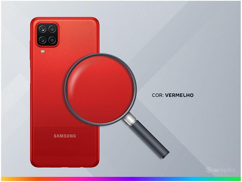 Miniature : Smartphone Samsung Galaxy A12 64GB Red 4GB RAM 6,5 "Camera. Quad + Selfie 8MP Du