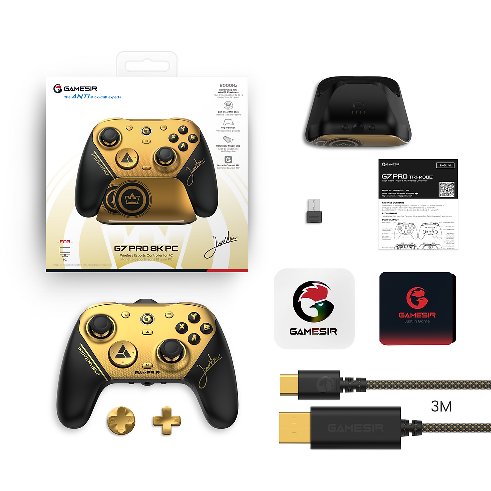 サムネイル： GameSir G7 Pro 8K Champion Edition Wireless Gaming Controller for Nintendo Switc