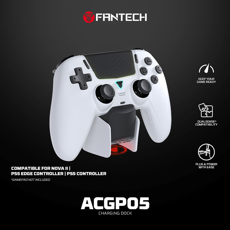 Miniatura: FANTECH NOVA II WGP16 Wireless controller Hall Joystick and Effect Trigger Built