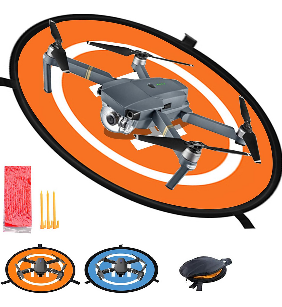 縮圖：Landpad Landing Cushion For Drones 75 cm Diameter Lane Landing 75 cm Fluorescent