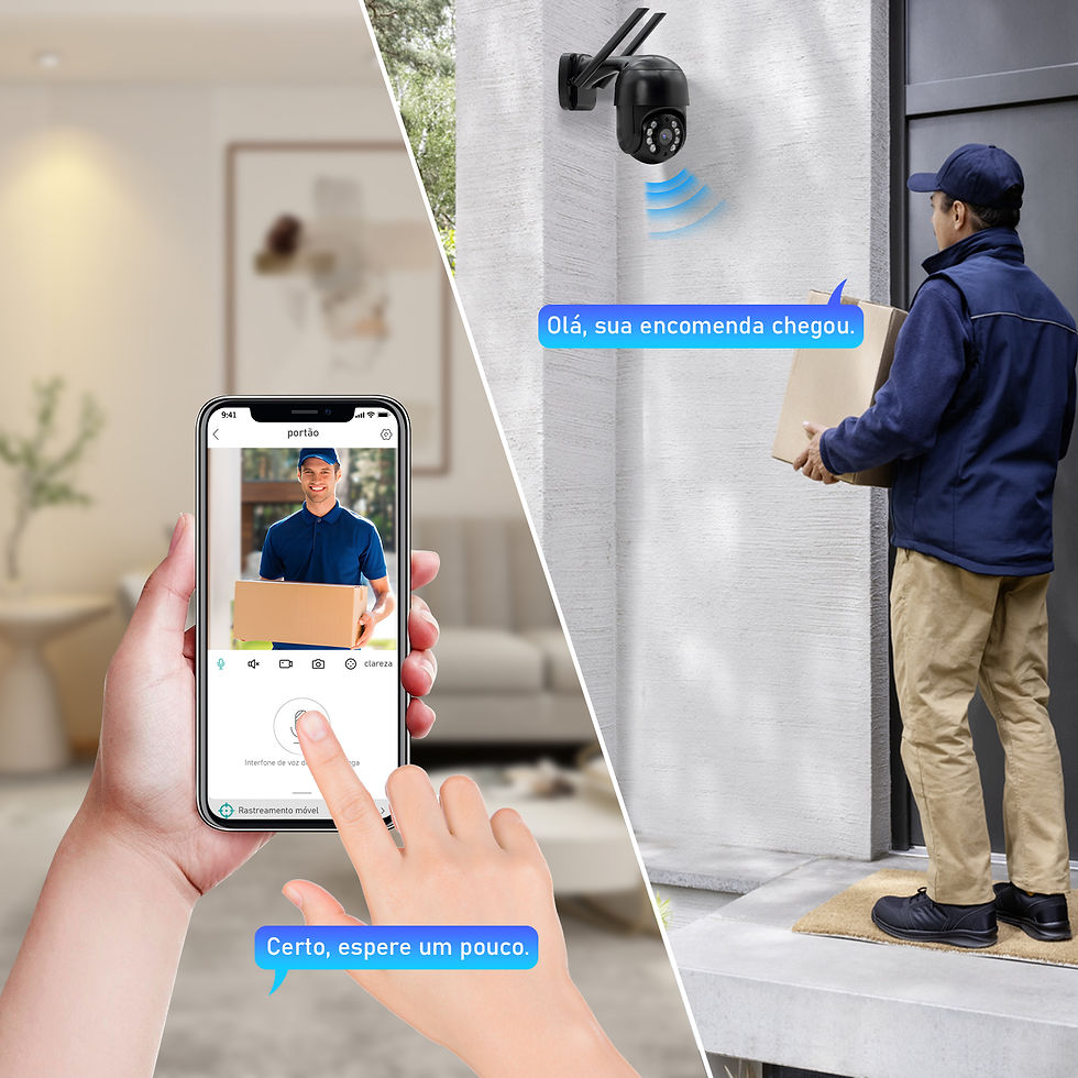 Thumbnail: Wifi Security Camera, Night Vision, Monitor, Icsee, Security Protection, Waterpr