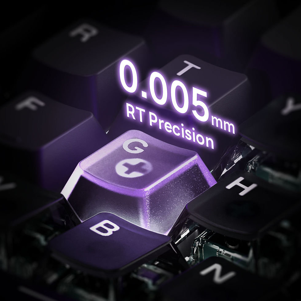 サムネイル： Akko 5087 V3 HE Keyboard Magnetic Switch Rapid Trigger 0.005mm 80% TKL Layout 8K