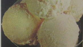 Glace aux amandes ou aux noisettes
