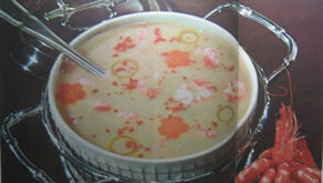 Crème de crevettes à la créole