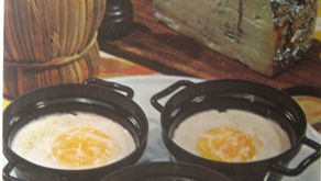 Oeufs cocotte au gorgonzola