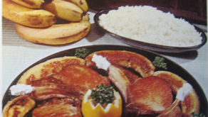 Côtes de porc aux bananes