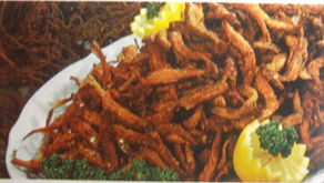Friture d'éperlans