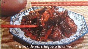 Travers de porc laqué à la chinoise