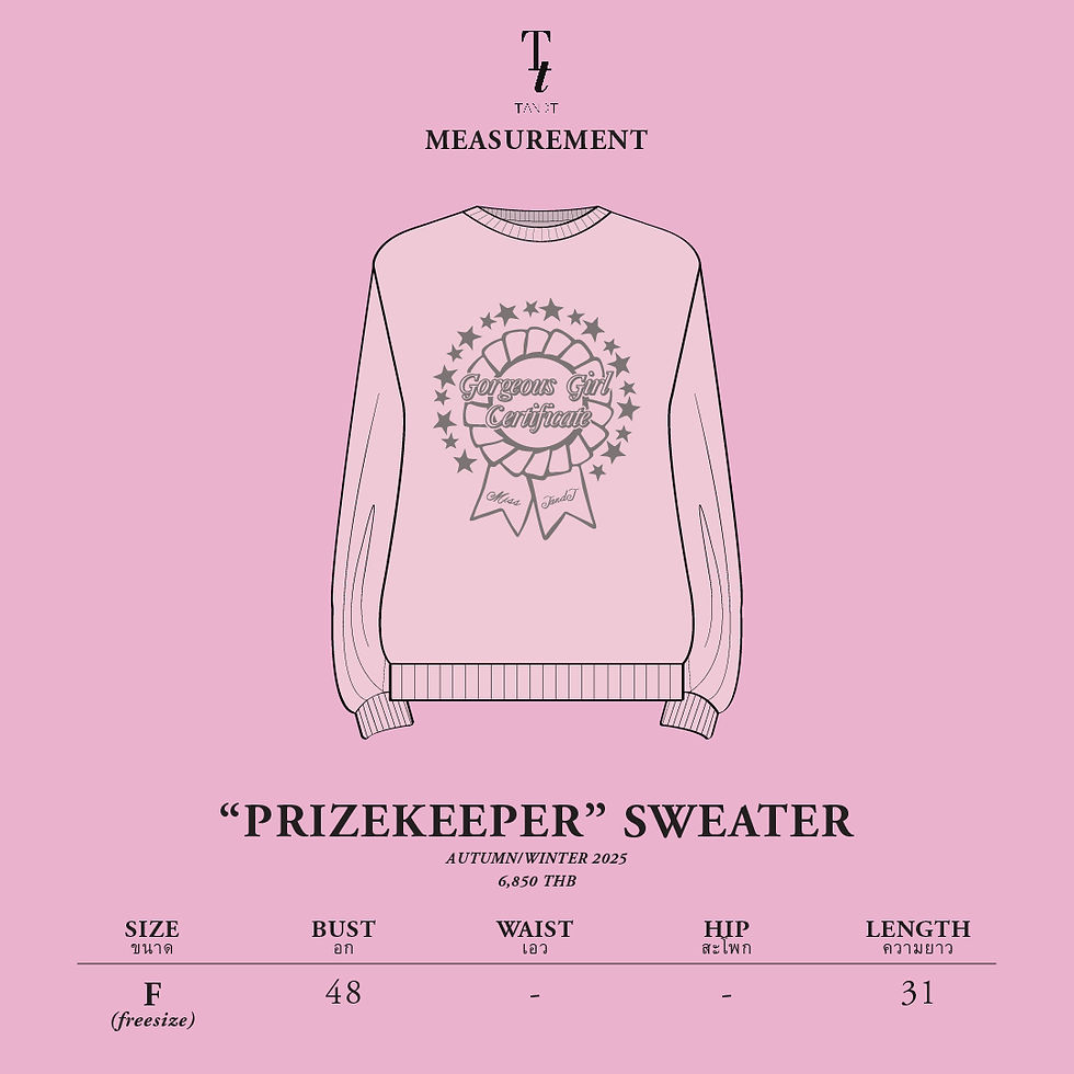 Thumbnail: PRIZEKEEPER TOP - PRIZE JACQUARD-KNIT COZY SWEATER