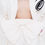 Thumbnail: SHERMAN WHITE - ROSE HAND-CRAFTED PIN SHOULDER PADD OVERSIZE BLAZER