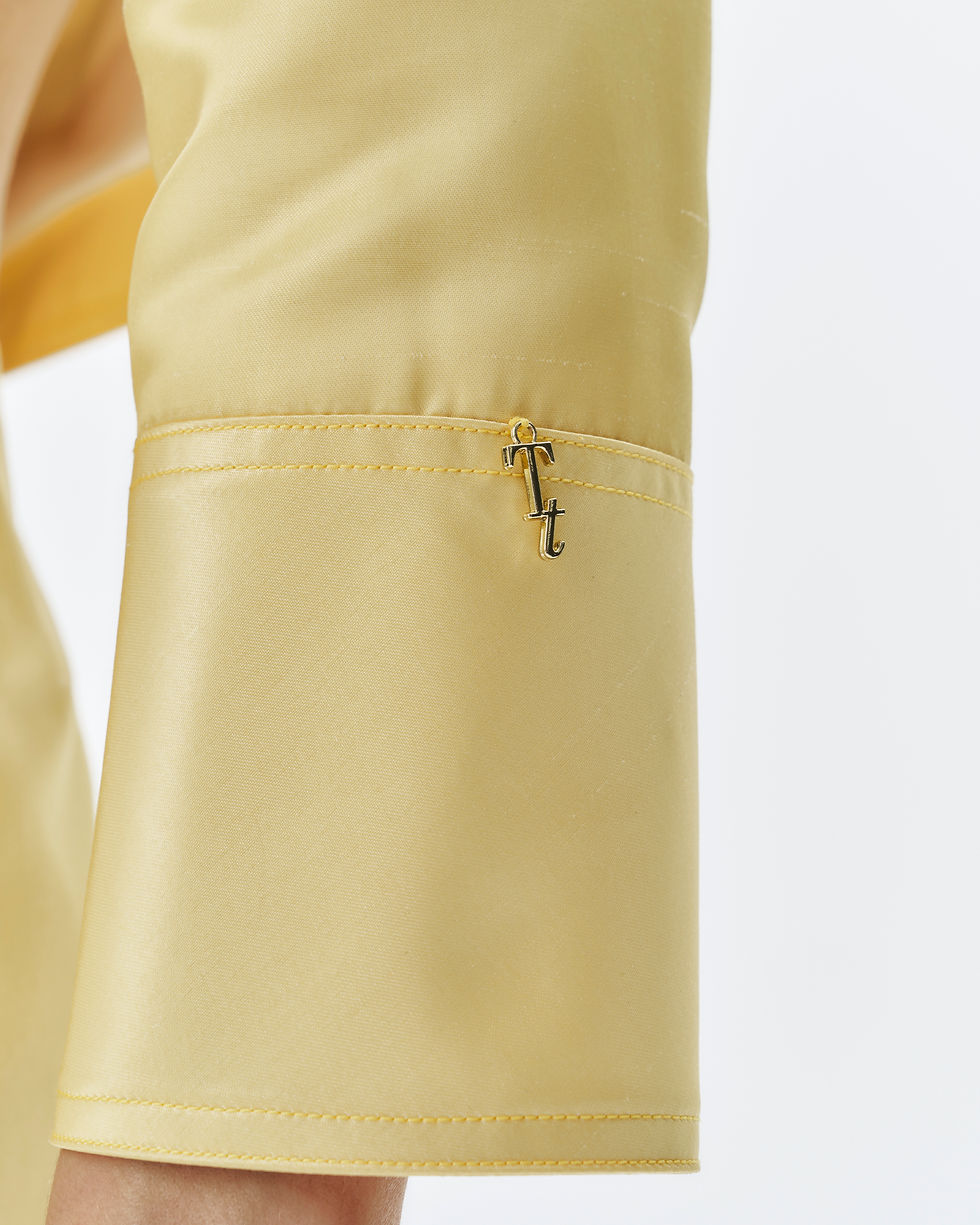 Thumbnail: ROSABELLA JACKET - ROSES HAND-CRAFTED CLOSURE SATIN JACKET