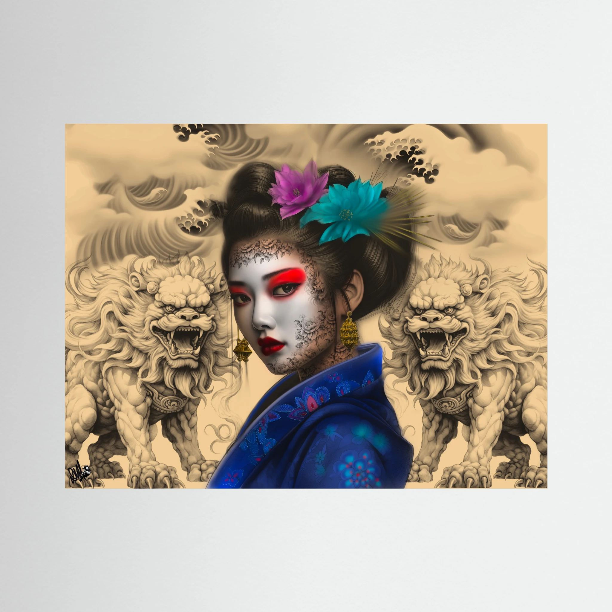 Digital art. Print.