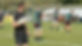 Rugby team practicing drills