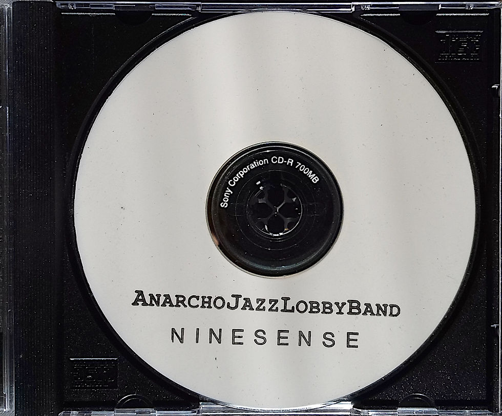 Miniaturbild: AnarchoJazzLobbyBand "Ninesense" CD gestempelt
