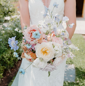Torquay locally grown wedding flowers