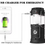 Thumbnail: 4 in 1 Beautiful High Quality Lantern Light, Torch, Solar Light Power Bank