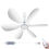 Thumbnail: USB Home Dormitory Mute High Wind Power Mini Fan Six Blade Small Ceiling Fan