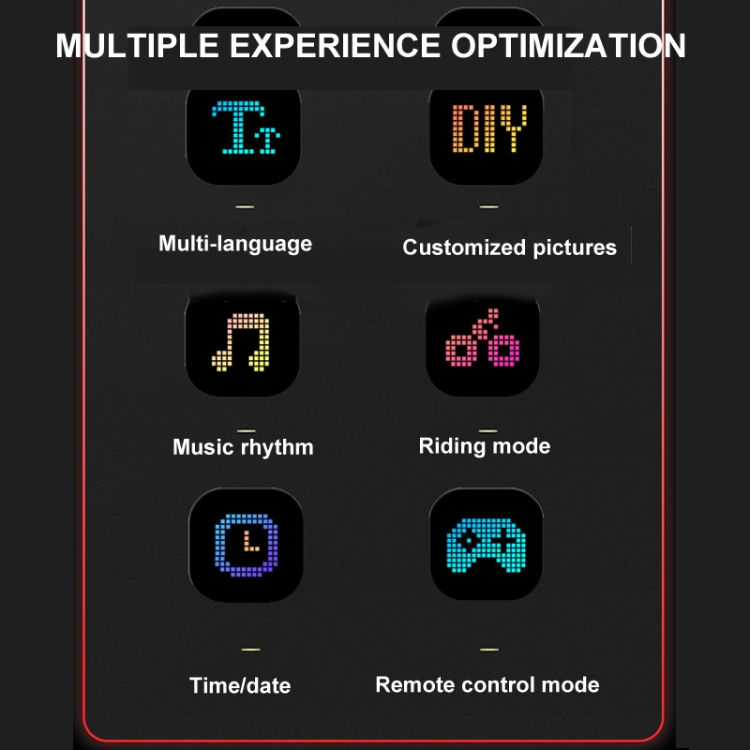Thumbnail: Car Flexible Display Advertising Screen APP Bluetooth Smart Screen