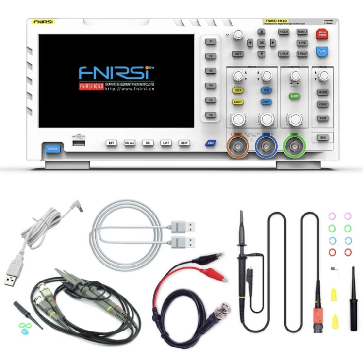 Thumbnail: FNIRSI 2 in 1 Bandwidth Digital Oscilloscope, US Plug