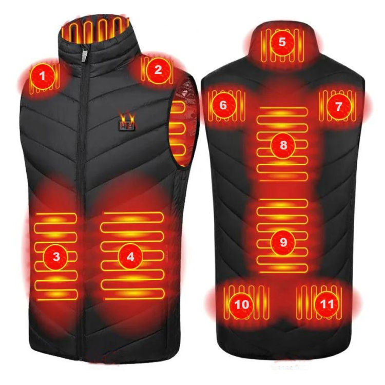 Thumbnail: USB Electric Heating Undershirt Intelligent Warm Vest