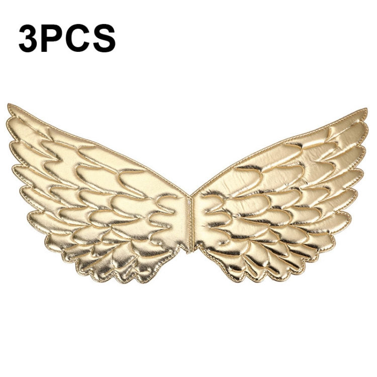 Thumbnail: 3 PCS Children Prom Dress Up Wings Elf Colorful Wings Party Costume Props