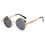 Thumbnail: Metal Round Frame Steampunk Retro Sunglasses for Men Women