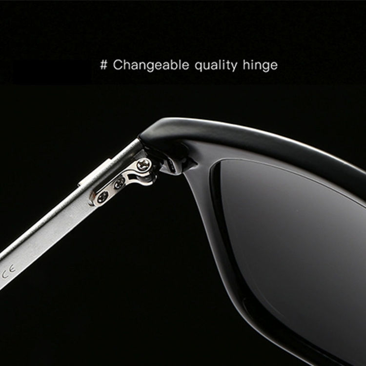 Thumbnail: Men Retro Fashion Aluminum Magnesium Frame UV400 Polarized Sunglasses
