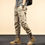Thumbnail: Mens Overalls Long Pants Casual Loose Leg Jeans
