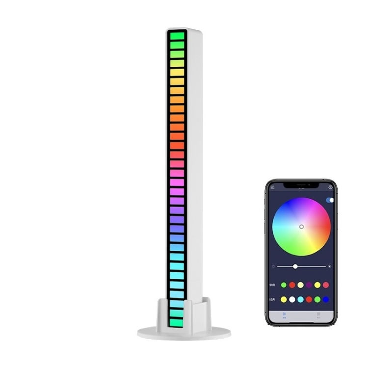 Thumbnail: RGB Sound-controlled Rhythmic Response Lights Music Ambient LED Pick-up Lights